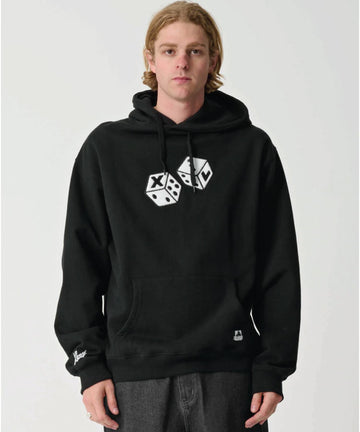 XLARGE Dice Hood - Pigment Black